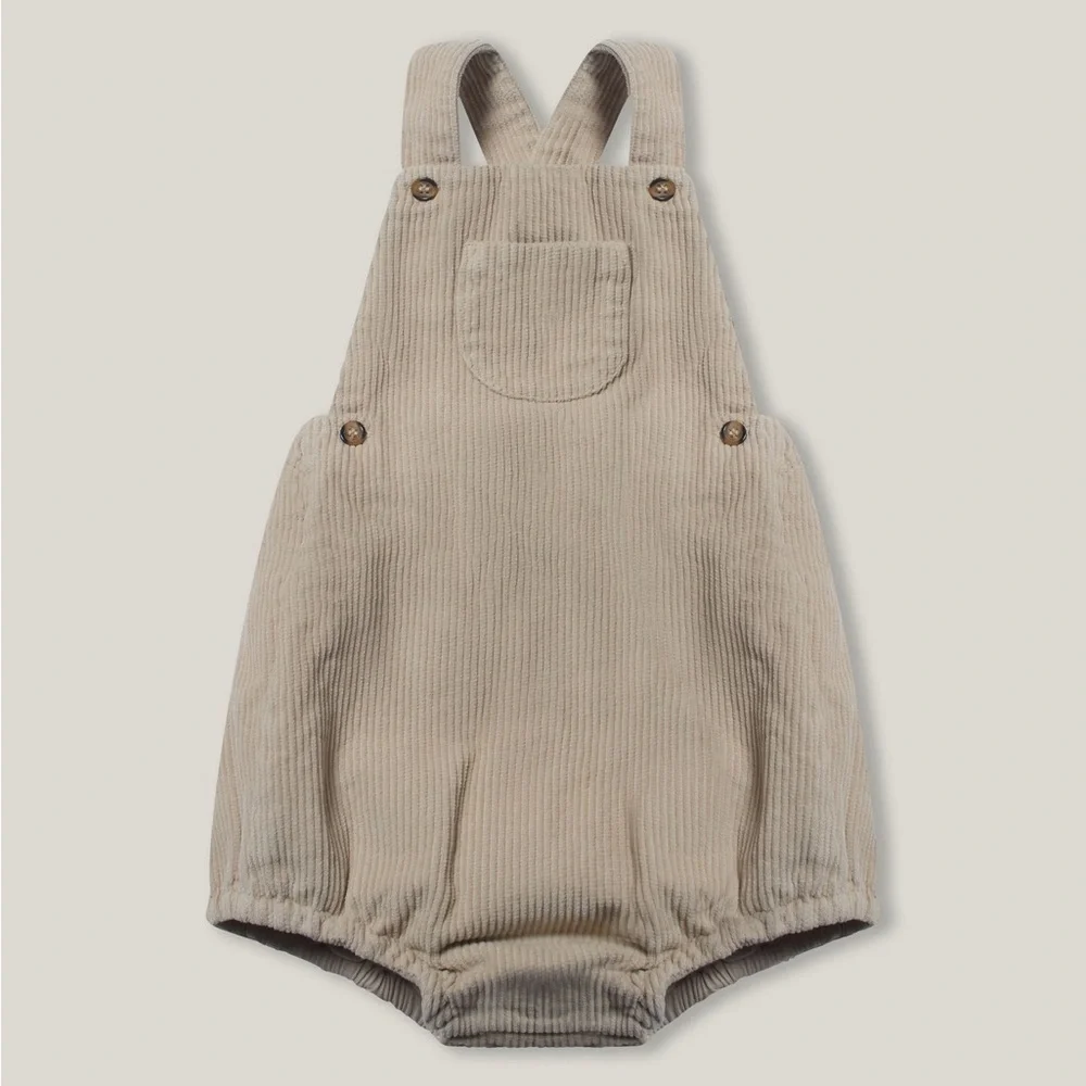 The simple folk corduroy overall romper nwt 8/9y